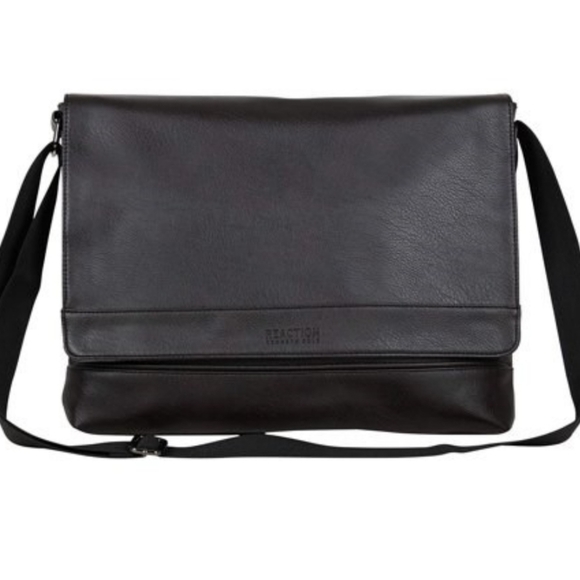 Kenneth Cole Reaction Handbags - KENNETH Cole | REACTION | unisex-adult | Faux Leather | 15" Laptop Messenger Bag